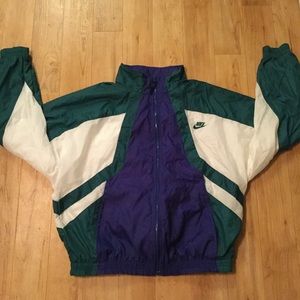 Vintage Nike Multicolor Windbreaker Size M
